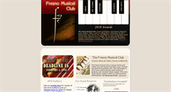 Desktop Screenshot of fresnomusicalclub.org